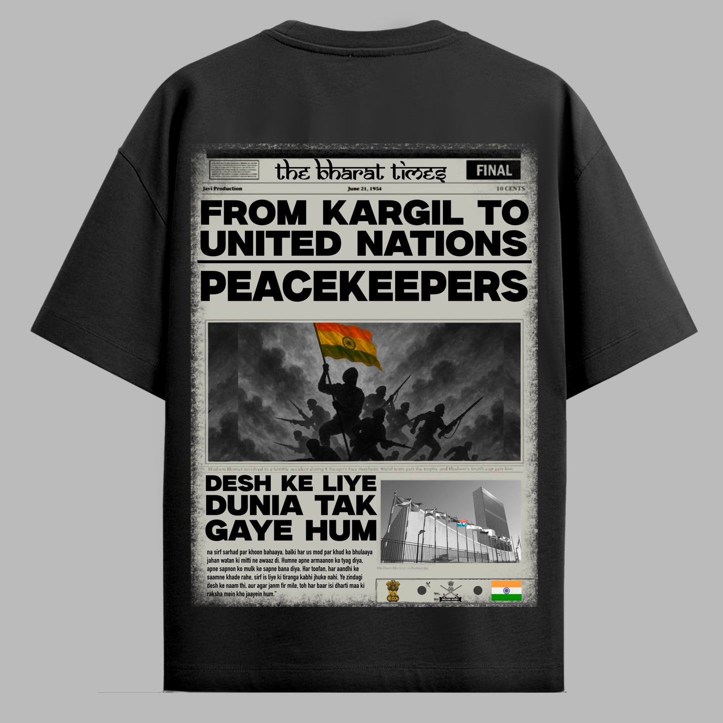 KARGIL TO UN PEACEKEEPERS